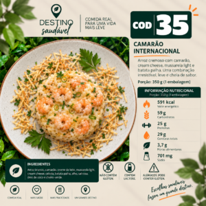 Cod 35-Camarão Internacional