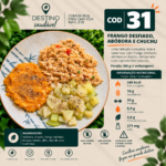 Cod 31-Frango Desfiado, Abóbora e Chuchu