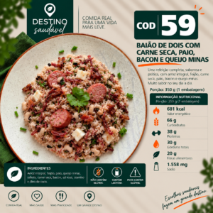 Cod 59-Baião de Dois Fit