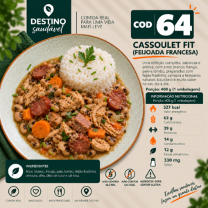 Cod 64-Arroz Branco, Cassoulet – Feijoada Francesa (350g)